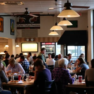Diverse dining experiences in Chatham County showcasing local eateries.