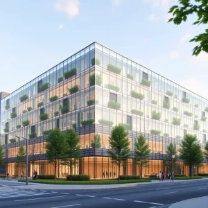 Rendering of Duracell's new R&D headquarters in Atlanta
