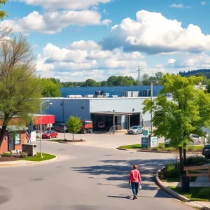 Manufacturing facility in Crossett Arkansas representing economic growth