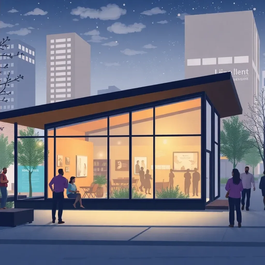 Conceptual illustration of the expanded Inner City Night Shelter in Savannah