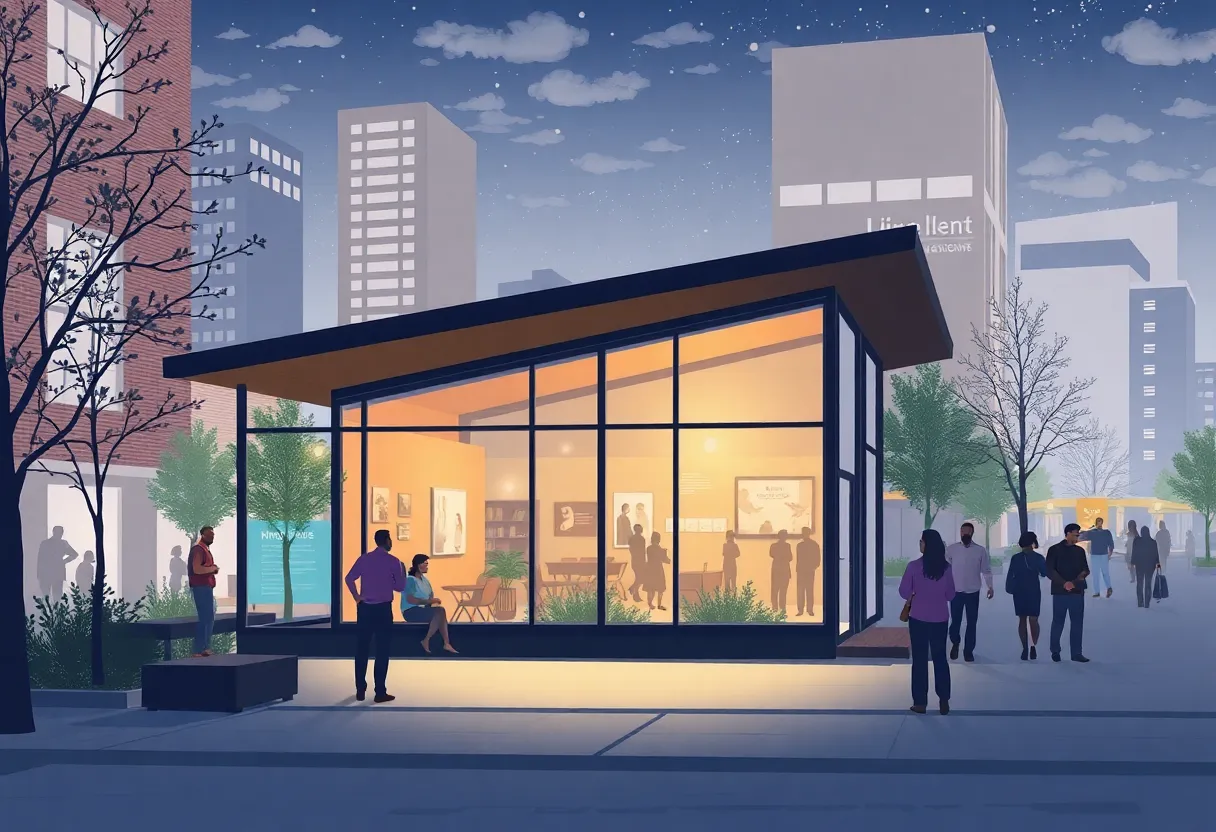 Conceptual illustration of the expanded Inner City Night Shelter in Savannah