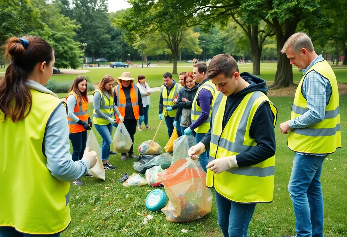 Community members participate in Savannah cleanup event