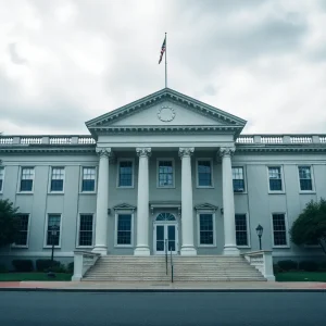 Exterior view of Savannah Courthouse