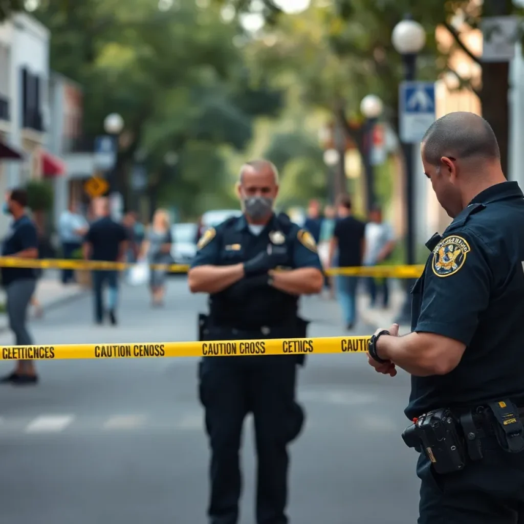 Police investigating a shooting incident in Savannah