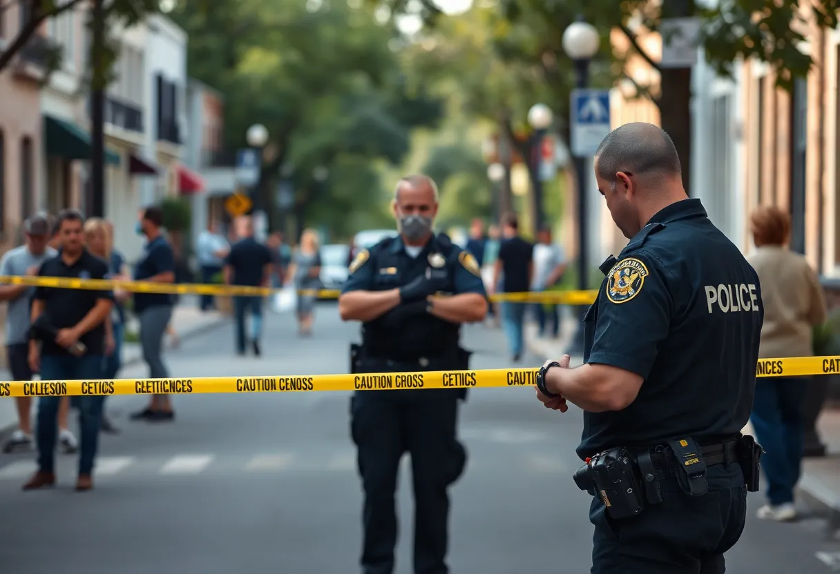 Police investigating a shooting incident in Savannah