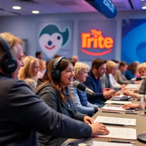 Community members participating in the St. Jude Radiothon
