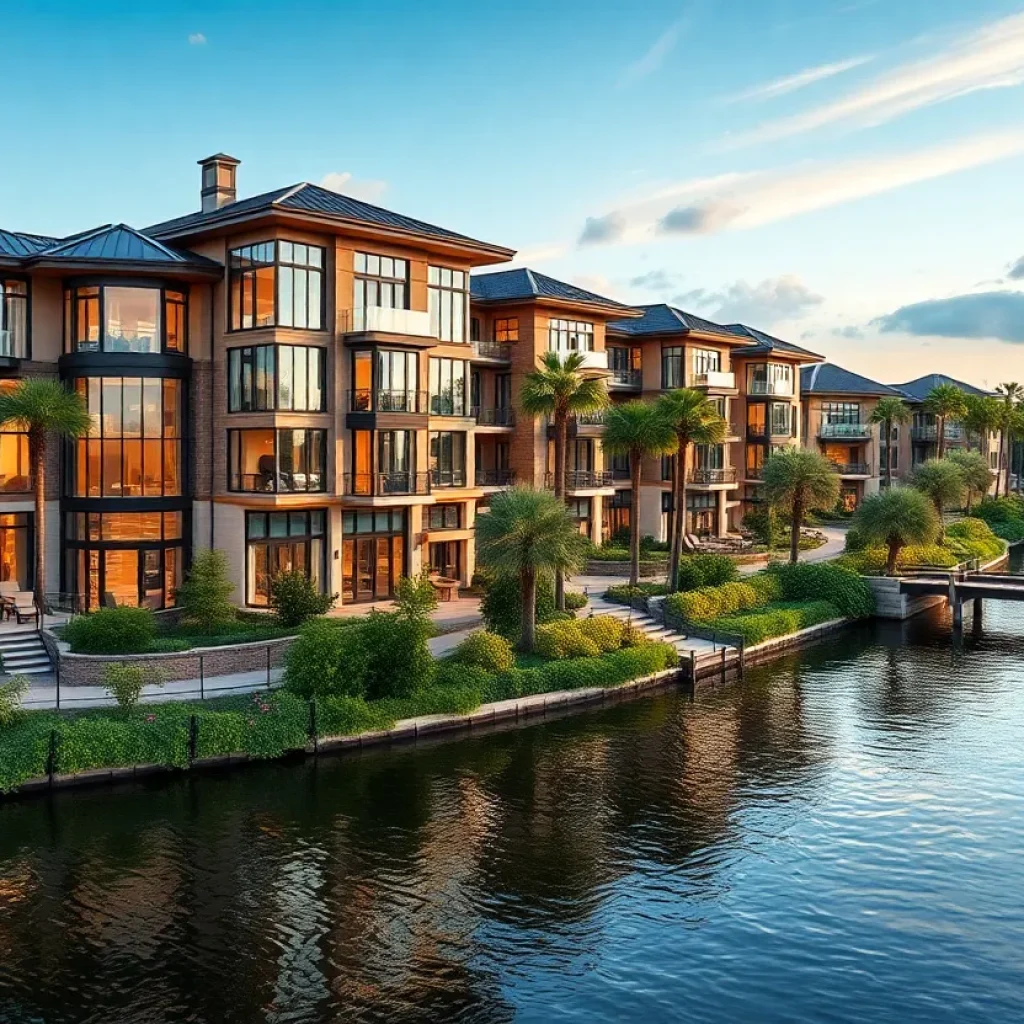 Luxury residences at The Isling at Savannah Harbor