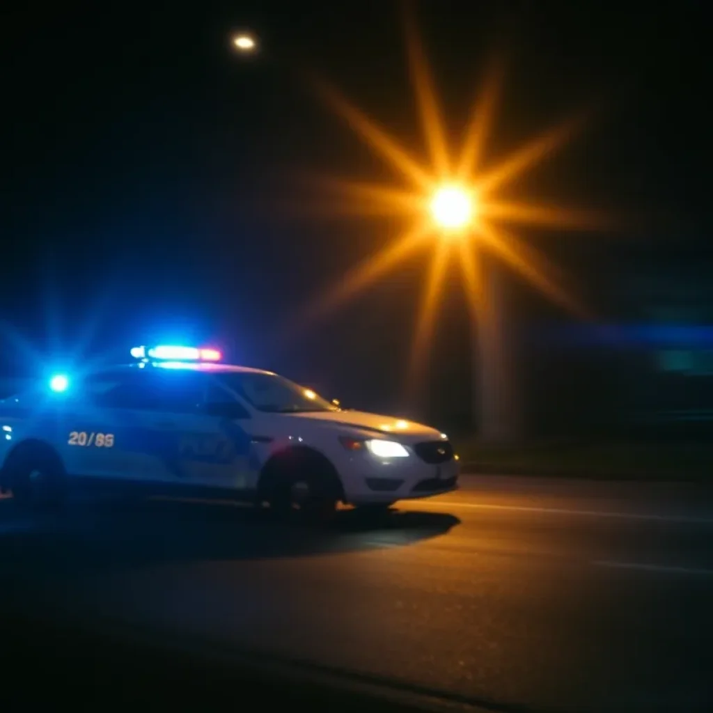 Police action at a drug bust scene in Franklin County