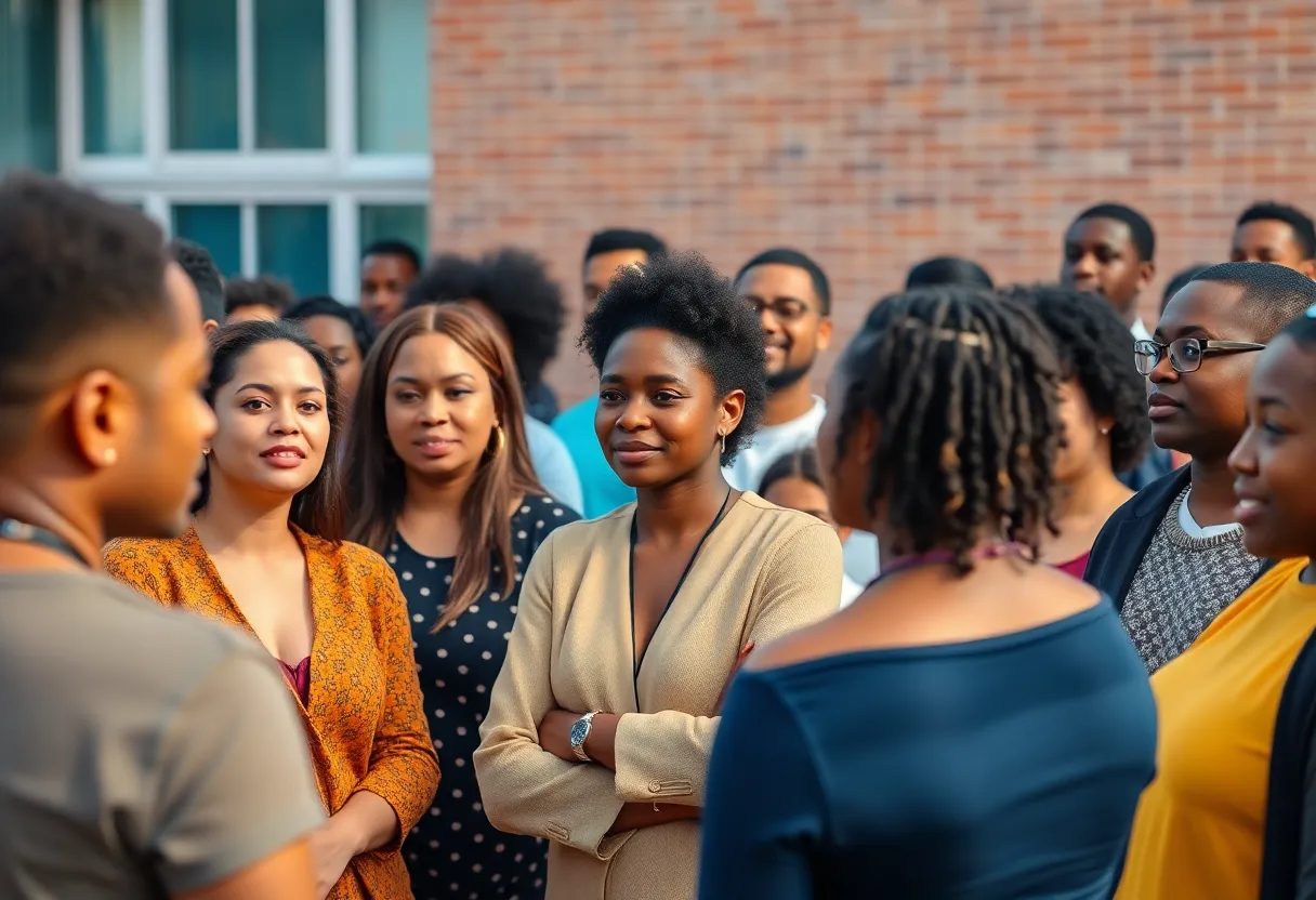 Residents engaged in community leadership training in Savannah