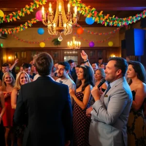 Attendees at Savannah's Lip Sync Competition in 2025 enjoying the vibrant atmosphere.