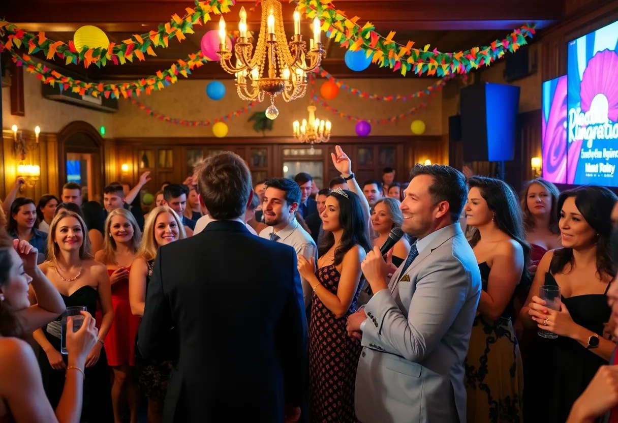 Attendees at Savannah's Lip Sync Competition in 2025 enjoying the vibrant atmosphere.