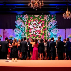 Guests enjoying the Savannah State University Scholarship Gala