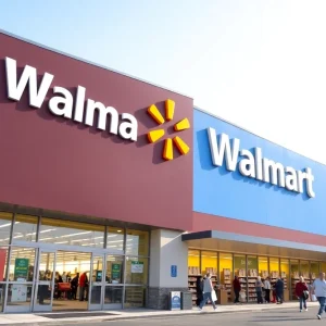 Renovated Walmart store in Georgia
