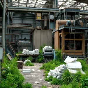 The closed Georgia-Pacific Cedar Springs Containerboard mill