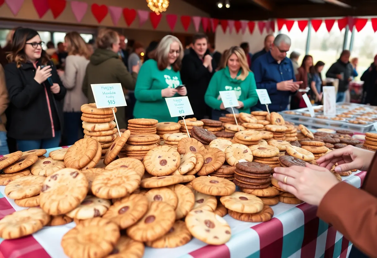 Delicious cookies from the Cookies For Choice fundraiser