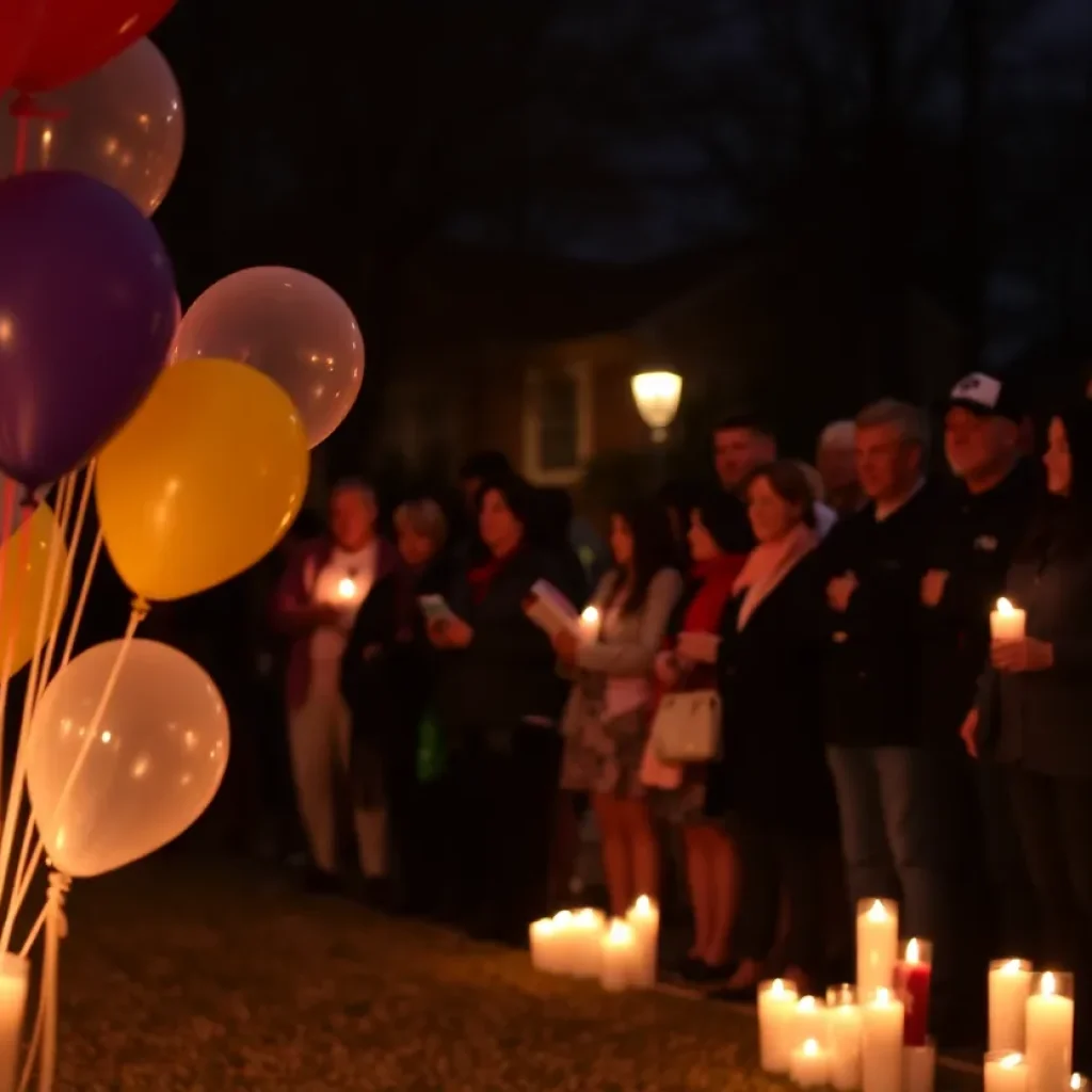 Community gathering in Covington after shooting