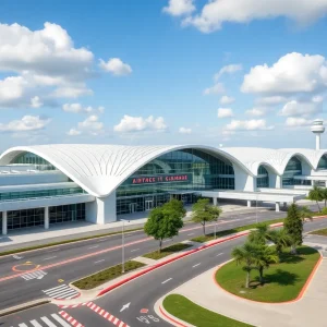 New terminal building at Savannah/Hilton Head International Airport
