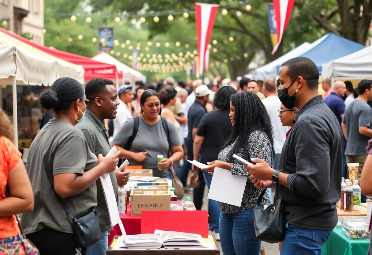 Community event during Savannah Small Business Week