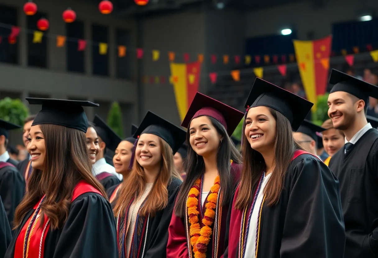 Graduation ceremony at Savannah State University in 2025.