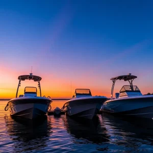 Three G3 boats donated by Yamaha to the Georgia Department of Natural Resources