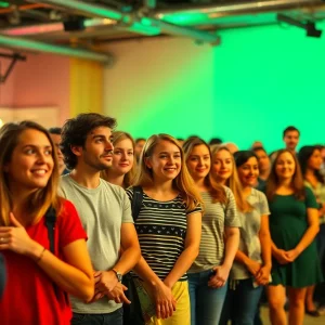 Actors lining up for casting calls in Savannah