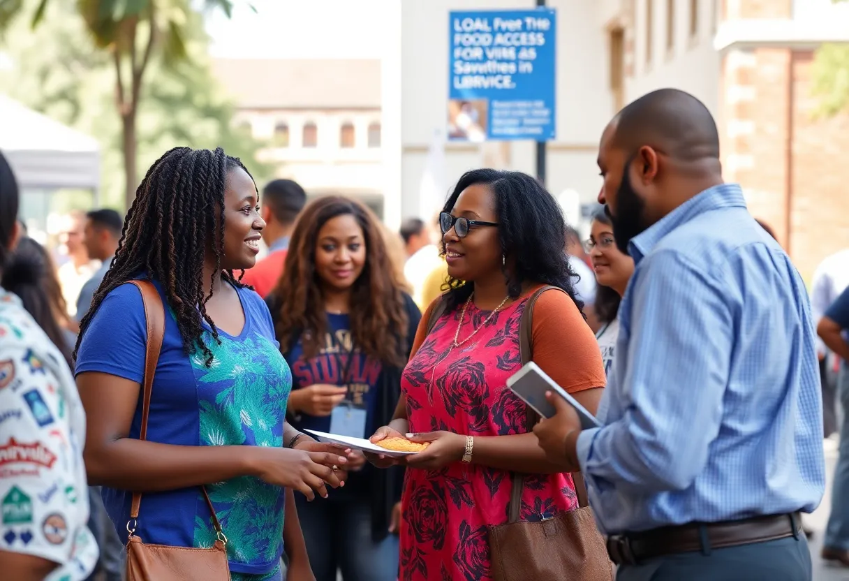 Community gathering in Savannah focused on innovation and local businesses