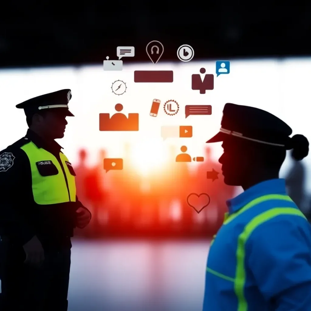 Abstract representation of public affairs and communication