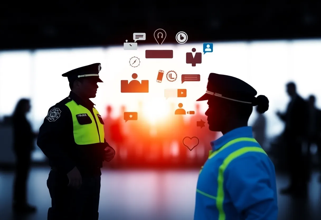 Abstract representation of public affairs and communication