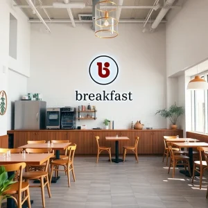 Interior of Keke's Breakfast Cafe with modern decor