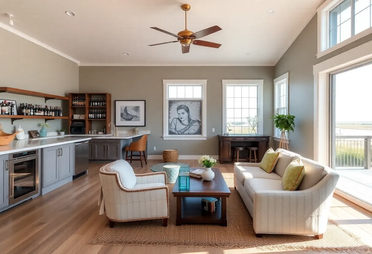 Renovated vacation home in Marshwood neighborhood, Savannah.