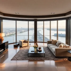 Modern luxury penthouse with river views in Savannah