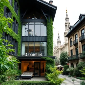 A view of The Sabal House, a luxury boutique hotel in Savannah.