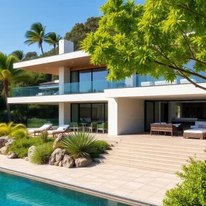 Modern coastal home valued at one million dollars