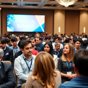 Entrepreneurs collaborating at the Financial Summit 2025
