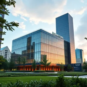Exterior view of the FlatironDragados headquarters in Atlanta