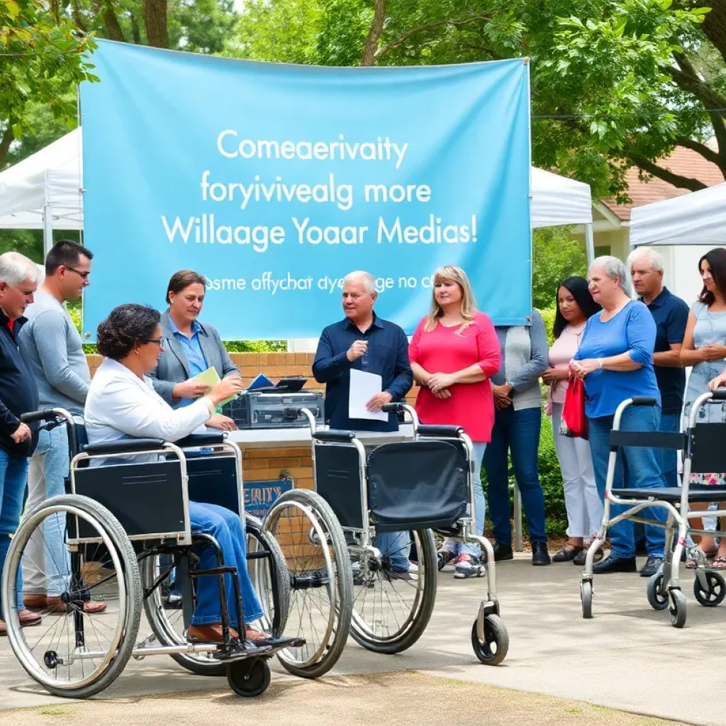 Celebration of FODAC's one-year anniversary in Savannah with medical equipment providers