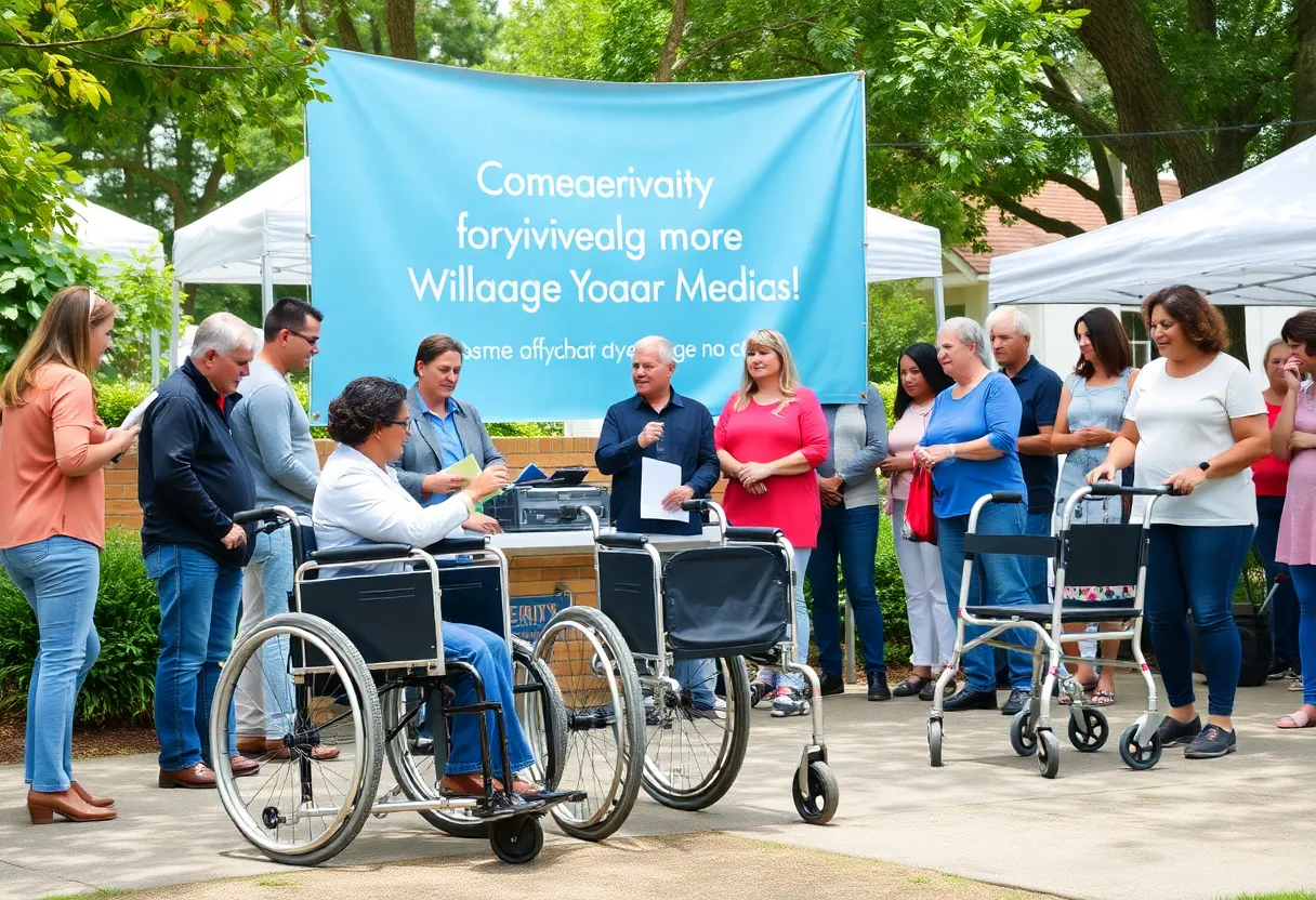 Celebration of FODAC's one-year anniversary in Savannah with medical equipment providers