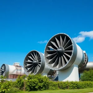 New gas turbines installed at Georgia Power's Plant Yates