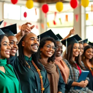 Participants of LAUNCH Savannah celebrating graduation