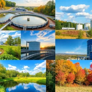 Infrastructure of water and wastewater systems in northeast Georgia