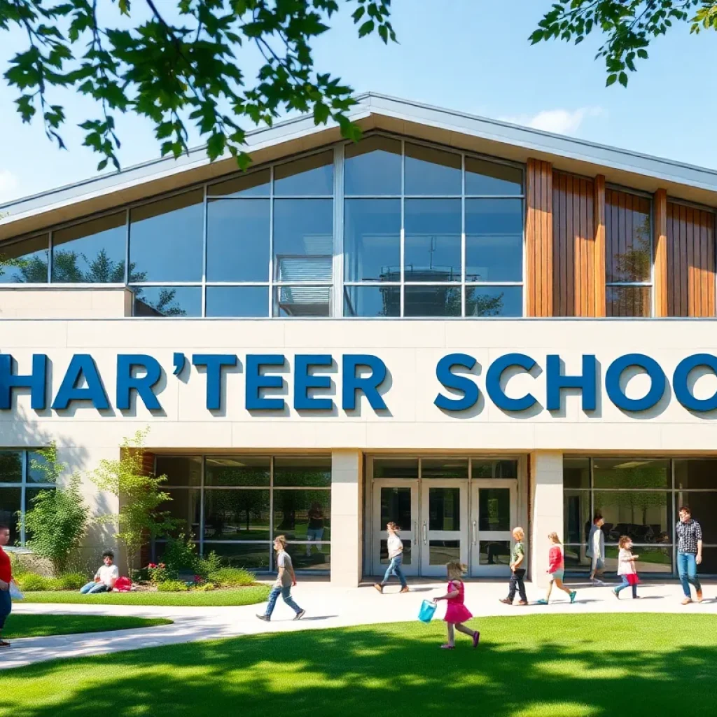 Exterior view of REACH Public Schools charter school