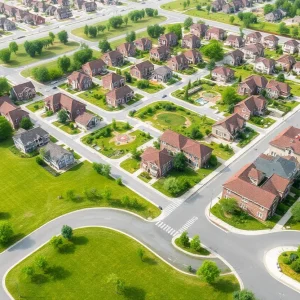Conceptual layout of Savannah's residential development