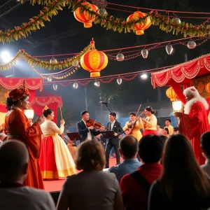 Audience enjoying a performance at the Savannah VOICE Festival