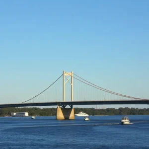 Talmadge Bridge in Savannah, Georgia, reopened to traffic.