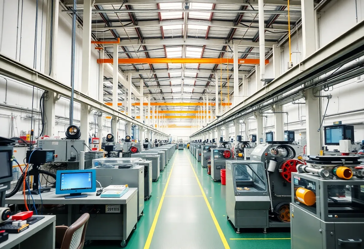 Exterior view of TOTO's new manufacturing facility in Georgia