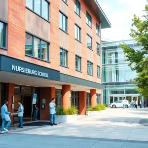 Modern nursing school facilities at UGA