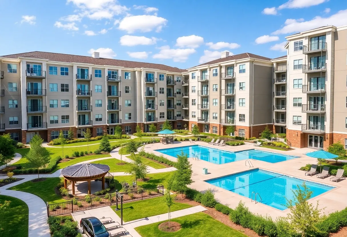 Rendering of Waterford Pointe Apartments in Hardeeville, SC