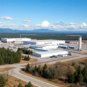 Georgia-Pacific manufacturing facility in Cedar Springs