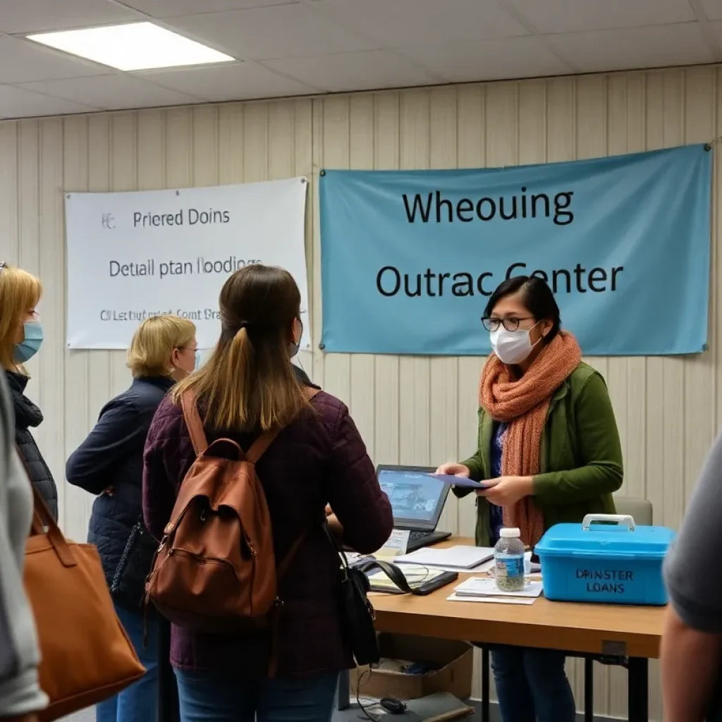 Disaster loan outreach center assisting residents