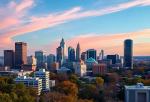 City skyline of Georgia symbolizing business growth